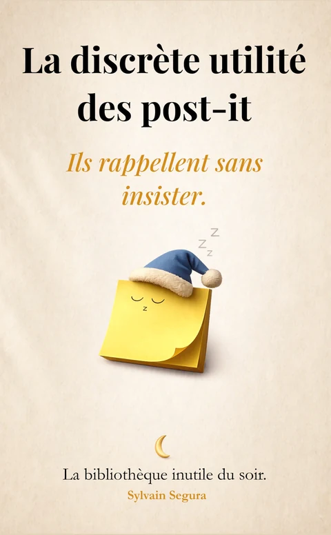 Couverture de La discrète utilité des post-it
